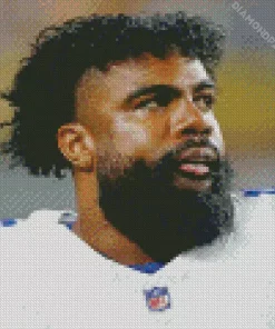 Ezekiel Elliott Diamond Painting