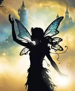 Fairy Silhouette Art Diamond Painting