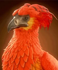 Fawkes The Phoenix Diamond Painting
