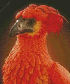 Fawkes The Phoenix Diamond Painting