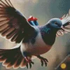 Flying Pigeon Art Diamond Painting