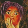 Frida Kahlo The Mask Diamond Painting