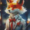 Gentleman Fox Diamond Painting