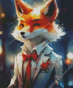 Gentleman Fox Diamond Painting
