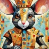 Geometric Abstract Mouse Diamond Painting