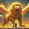 Griffin Lion Diamond Painting