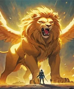 Griffin Lion Diamond Painting