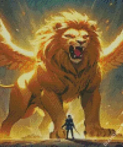 Griffin Lion Diamond Painting