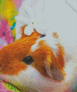 Guinea Pig Flower Diamond Painting
