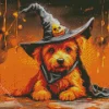 Halloween Dog Art Diamond Painting