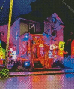 Halloween House Diamond Painting