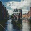 Hamburg River Diamond Painting
