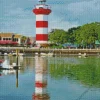 Harbour Town Lighthouse Diamond Painting