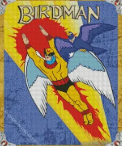 Harvey Birdman Diamond Painting