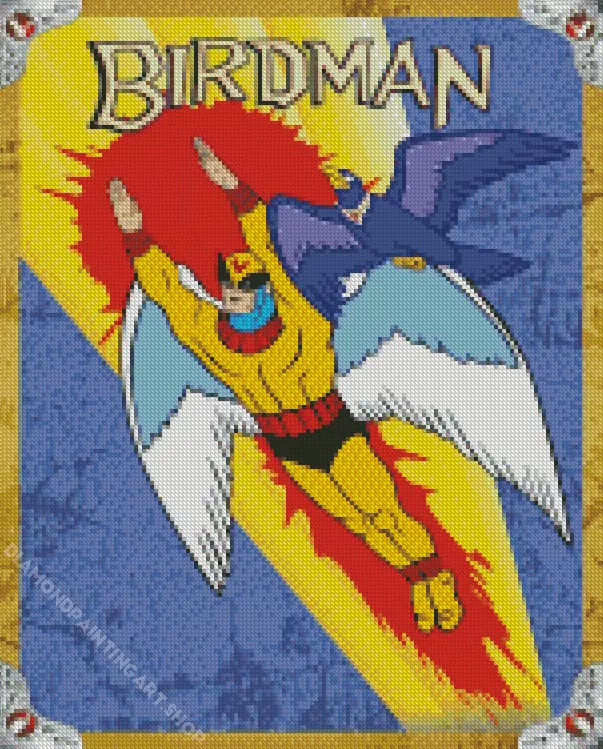 harvey birdman Diamond Dotz Harvey Birdman Diamond Painting
