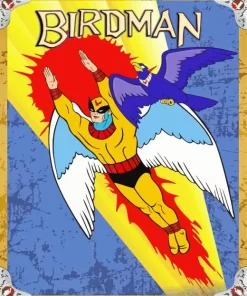 Harvey Birdman Diamond Painting