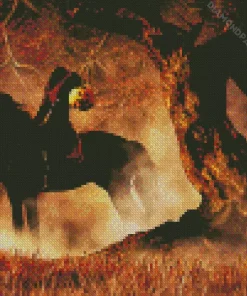 Headless Horseman Diamond Painting