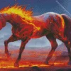 Hell Horse Diamond Painting