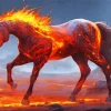 Hell Horse Diamond Painting