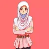 Hijab Anime Girl Diamond Painting