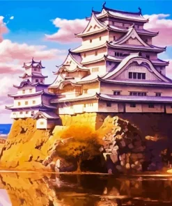 Himeji Castle Diamond Painting