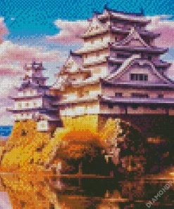 Himeji Castle Diamond Painting