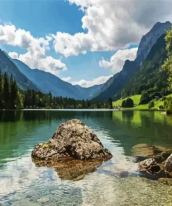 Hintersee Lake Diamond Painting