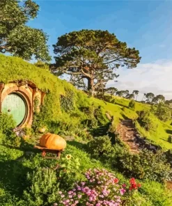 Hobbiton House Diamond Painting