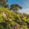 Hobbiton House Diamond Painting