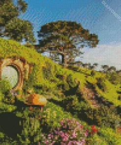 Hobbiton House Diamond Painting