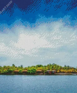 Honduras Coast Diamond Painting