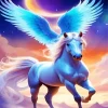 Horse With Wings Diamond Painting