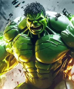 Hulk Screaming Diamond Painting