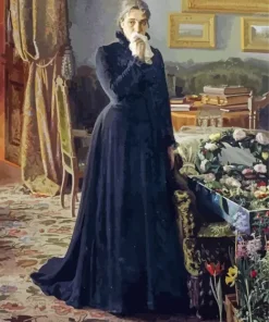 Inconsolable Grief By Ivan Diamond Painting