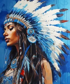 Indian Headdress Diamond Painting