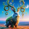 Jackalope Art Diamond Painting