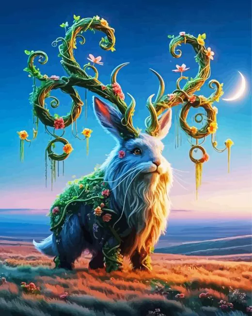 jackalope art Diamond Paints Jackalope Art Diamond Painting