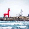 Jeju Red Horse Lighthouse Diamond Painting