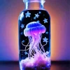 Jellyfish In Bottle Diamond Painting