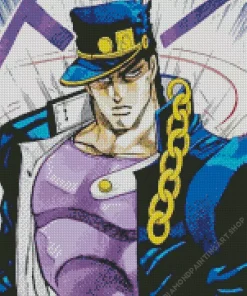 Jotaro Jojos Bizarre Adventure Diamond Painting