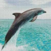 Jumping Dolphin Diamond Painting