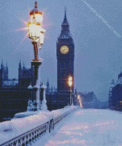 London Snow Diamond Painting