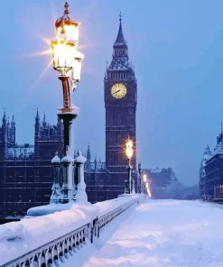 London Snow Diamond Painting