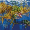 Mahi Mahi Fishes Diamond Painting