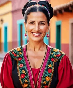 Mexican Girl Diamond Painting