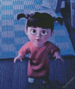 Monster University Boo Diamond Painting