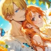 Nami And Sanji Diamond Painting