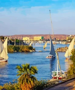 Nile River Diamond Painting