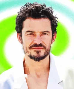 Orlando Bloom Diamond Painting