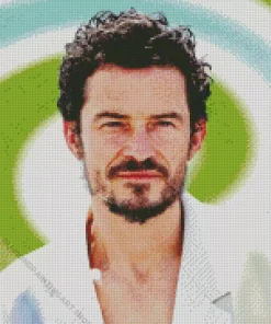 Orlando Bloom Diamond Painting